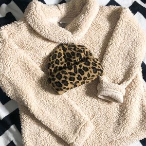 Oversize Sherpa Sweater